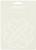 Quilting Creations Heart Knot Quilt Stencil