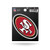 NFL Rico Industries Die Cut Team Logo Short Sport Sticker  San Francisco 49ers