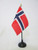AZ FLAG Norway Table Flag 4   x 6     Norwegian Desk Flag 15 x 10 cm   Golden Spear top