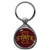 NCAA Siskiyou Sports Fan Shop Iowa State Cyclones Chrome Key Chain One Size Team Colors