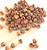 5mm ~  60 Beads  Holy Land Olive Wood Top Quality Polished Bethlehem Jerusalem Bracelet Necklace