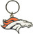 NFL Siskiyou Sports Fan Shop Denver Broncos Chrome   Enameled Key Chain One Size Team Colors