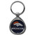 NFL Siskiyou Sports Fan Shop Denver Broncos Chrome Key Chain One Size Team Colors