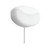 Lithonia Lighting FMMCL 840 S1 M4 4000K LED Flush Mount Closet Light with Pull Chain, White, 7"