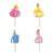 Disney Princess Aurora Ariel Cinderella Belle Cupcake Toppers Birthday Party Supplies  24 count