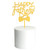 Happy Father s Day Acrylic Birthday For Dad Cake Topper for Birthday Party Decorations Birthday Supplies Decorations  Gold