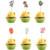 Farm Animal Cupcake Toppers 24 PCS   Farm Animal Decor Cake Topper Picks  Farm Animal Party Supplies Farm Animal Cupcake Decorations for Kids Boys Girls Baby Friends Birthday Anniversary Party Supplies
