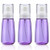 Fine Mist Spray Bottle 3 4oz  100ml Empty Cosmetic Refillable Travel Containers Plastic Hair Spray Bottle Sprayer for Perfume Skincare Makeup Lotion  3Purple