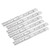 uxcell 6 Pcs Steel Ruler  6 inch Ruler  Metal Ruler  Ruler  Ruler Inches and Centimeters  Drawing Ruler  Measuring Ruler