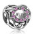 KunBead June Birthstone Purple Crystal Wife I Love You Heart Birthday Charms for Bracelets Charm Beads KunBead June Birthstone Purple Crystal Wife I Love You Heart Birthday Charms for Bracelets Charm Beads