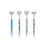Kikkerland Back Scratcher II  Stainless Steel  Assorted Patterns