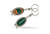 NCAA Miami Hurricanes Spinner Keychain