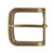 1 1 2   38 mm  Single Prong Rectangular Belt Buckle  Antique Brass