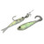 Z man CB FBMINI18 07 Chatterbait Flashback Mini Lures  1 8 oz Weight  Silver Natural  per 1