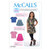 McCall Patterns Girls  Plus Knit Tops and Flared Skirts