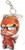 Great Eastern Entertainment Attack On Titan SD Plush 4 5  H Keychain