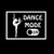 Dance Mode On Dancer Ballet NOK Decal Vinyl Sticker  Cars Trucks Vans Walls Laptop White 5 5 x 4 0 in NOK744