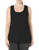 Just My Size Women s Plus Size Cooldri Tank  Black  4X