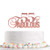 Talorine Glitter 55   Fabulous Cake Topper for Happy 55th Birthday Cake Topper 55th Wedding Anniverdary Party Decorations
