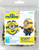Perler Beads 80 52988 Minions Perler Stuart Activity Trial Size Kit  Yellow
