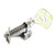 YEQIN High Shank Free Motion Guide Foot Darning Quilting Feet for Singer Slant Shank  P60417  style22