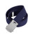 Rothco Military Web Belts  44   Navy Blue   Chrome Buckle