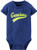Carter s Baby Boys  Slogan Bodysuit  111a508   Navy  New Born