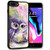 for iPhone 8 Plus  iPhone 7 Plus  Durable Protective Soft Back Case Phone Cover  HOT12318 Owl Paint