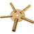 Brass Blessing   5 Sizes Clock Keys 5 Prong Clock ODD Numbers Winding Tools  5023