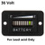 Searon 36V Volt LED Battery Indicator Meter Guage for EZGO Club Car Yamaha Golf Cart Solar Panel Marine Trolling Motor