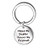 Niceter Sister Keychain Key Chain Always My Sister Forever My Friend Graduation Birthday Gift