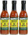 Trappeys Sauce Hot Louisiana 6oz  3 pack