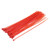 uxcell Cable Zip Ties 250mmx3 6mm Self Locking Nylon Tie Wraps Red 100pcs