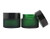 2Pcs 30ml 1oz Round Glass Jars Empty Cosmetic Containers Jar Pot Makeup Storage Sample Packing Bottles with Inner Liners and Black Screw Lids For Creams Lotion Eye Shadow Lip Balm Ointments  Green