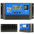 PowMr 40A Charge Controller - Solar Panel Charge Controller 12V 24V,Adjustable Parameter LCD Display Current/Capacity and Timer Setting ON/Off with 5V Dual USB(CM-40A)
