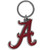 NCAA Siskiyou Sports Fan Shop Alabama Crimson Tide Chrome   Enameled Key Chain One Size Team Colors