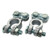 Ampper Lead Alloy Military Spec Battery Terminal Ends  Top Post Battery Terminals Protector Set for Marine Car Boat RV Vehicles  1 Pair