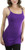 ToBeInStyle Women s Adjustable Strap Cami with Built in Bra   Purple   Small