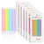 BEANLIEVE Colorful 48 Count Birthday Candles   Birthday Candle Long Thin Cake Candles Cupcake Candles for Birthday  Wedding  Lucky Party Decoration