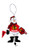 NHL Chicago Blackhawks Wooden Cheering Snowman Ornament