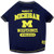 NCAA Michigan Wolverines Dog T Shirt  Large