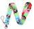 Powerpuff Girls Themed Repeat Design Lanyard ID Holder Keychain