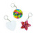 Colorations Create Your Own Keychains- Set of 12 (Item # KEYCHN)