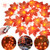Maple Leaf String Light with Remote Control  20LED 6 6FT Thanksgiving Decoration Battery Powered Lighted Fall Garland for Indoor Outdoor Fall Decor Halloween Thanksgiving Christmas Party Decorations