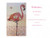 Pinkerton Flamingo Collage Wall Hanging Quilt Pattern by Fiberworks