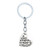 3PCs Teacher Appreciation Gifts Key Chain Teacher Gifts for Women Men Teacher Keychain  Heart Shape 01