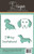 I Love My Dachshund Cookie and Craft Stencil by Designer Stencils