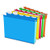 Pendaflex Ready-Tab Extra Capacity Reinforced Hanging File Folders, Letter Size, Assorted Colors, 5 Tab, 20/BX (42700)