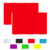 Consummate Solid Red Flag 3x5 Foot Plain Red Flags Banner Polyester with Brass Grommets 2 Pack