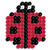 Perler Beads Silicone Pegboard Fused Bead Kit   Ladybug